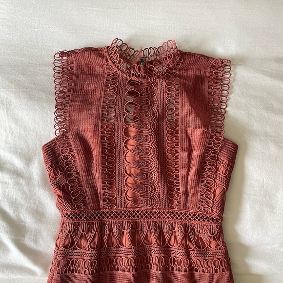 Crochet Style Dress - Picture 2 of 6